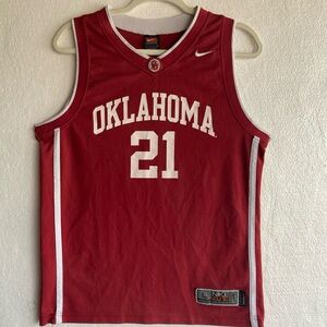 Nike Elite Red and White Jersey